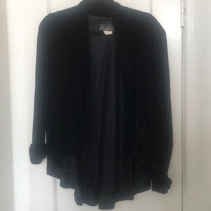 Alex evenings velvet cape